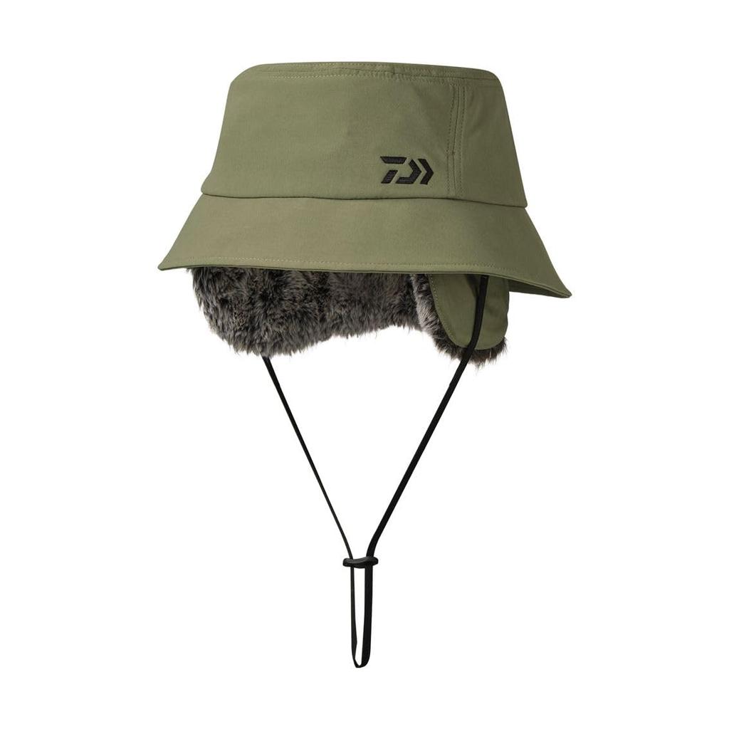 Daiwa Stormfleece Bucket Hat Olive Free Size DC-9025W Green,