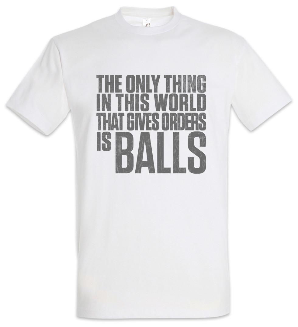 

The Only Thing That Gives Orders T-Shirt Mens Womens Tees Top Scarface Tony Fun Montana Quote S