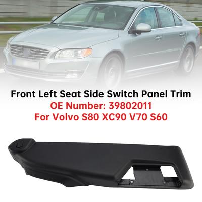 Panel de interruptores lateral del asiento delantero izquierdo Moldura 39802011 Para Volvo S80 XC90 V70 S60 07-14