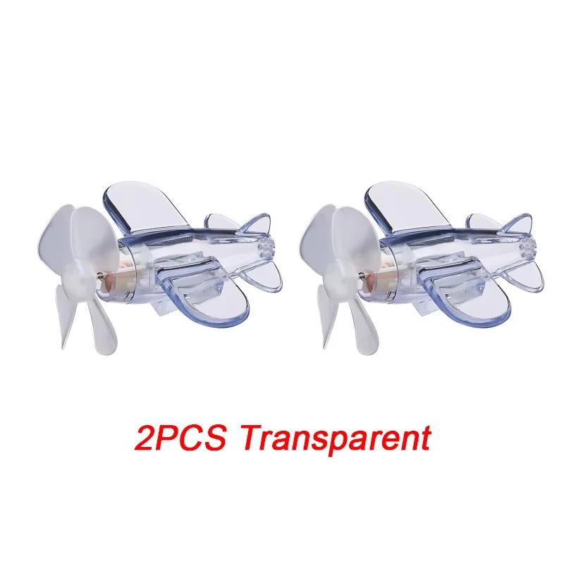 Motorcycle & Car Electric LED Colorful Lights Rotatable Airplane Wind-Powered Airplane Decor Car Motorcycle Bikes Bicycle Decor
