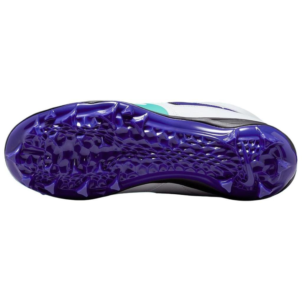Air Jordan Stadium 90 Cleat 'Grape' (Unisex) White / New Emerald / Black / Grape Ice Soccer Shoes HQ0210 105