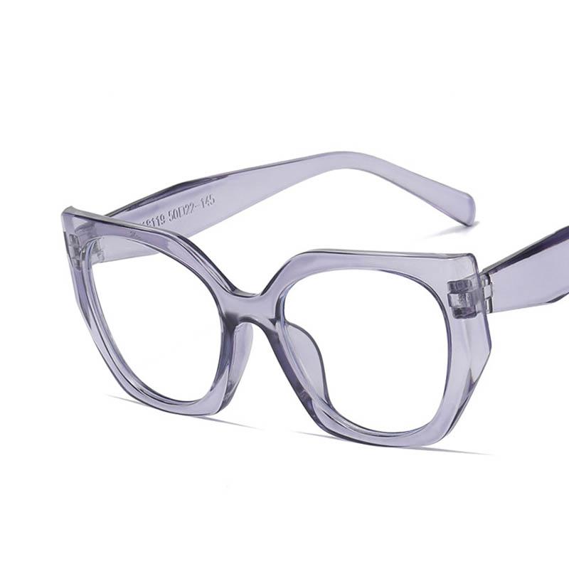 Trendy Women'S Black Frame Cat Eye Eyeglasses With Square Frame And Prescription Option  -0.5 -1.0 -2.0 -3.0 -4.0 To -6.0
