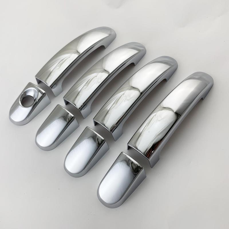 ABS Chrome Car Accessories Plated Door Handle Bowl Cover Trim Paste Style For Ford Ranger 2015 2016 2017 2018