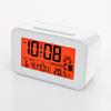 Elegant LCD Alarm Clock with Bright Backlights Multiple Alarms Calendar and Temperature Display for Bedsides Table