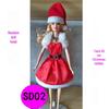 Christmas Doll Clothes Set for BJD and Reborn Dolls - Limited Edition Fashion for Children