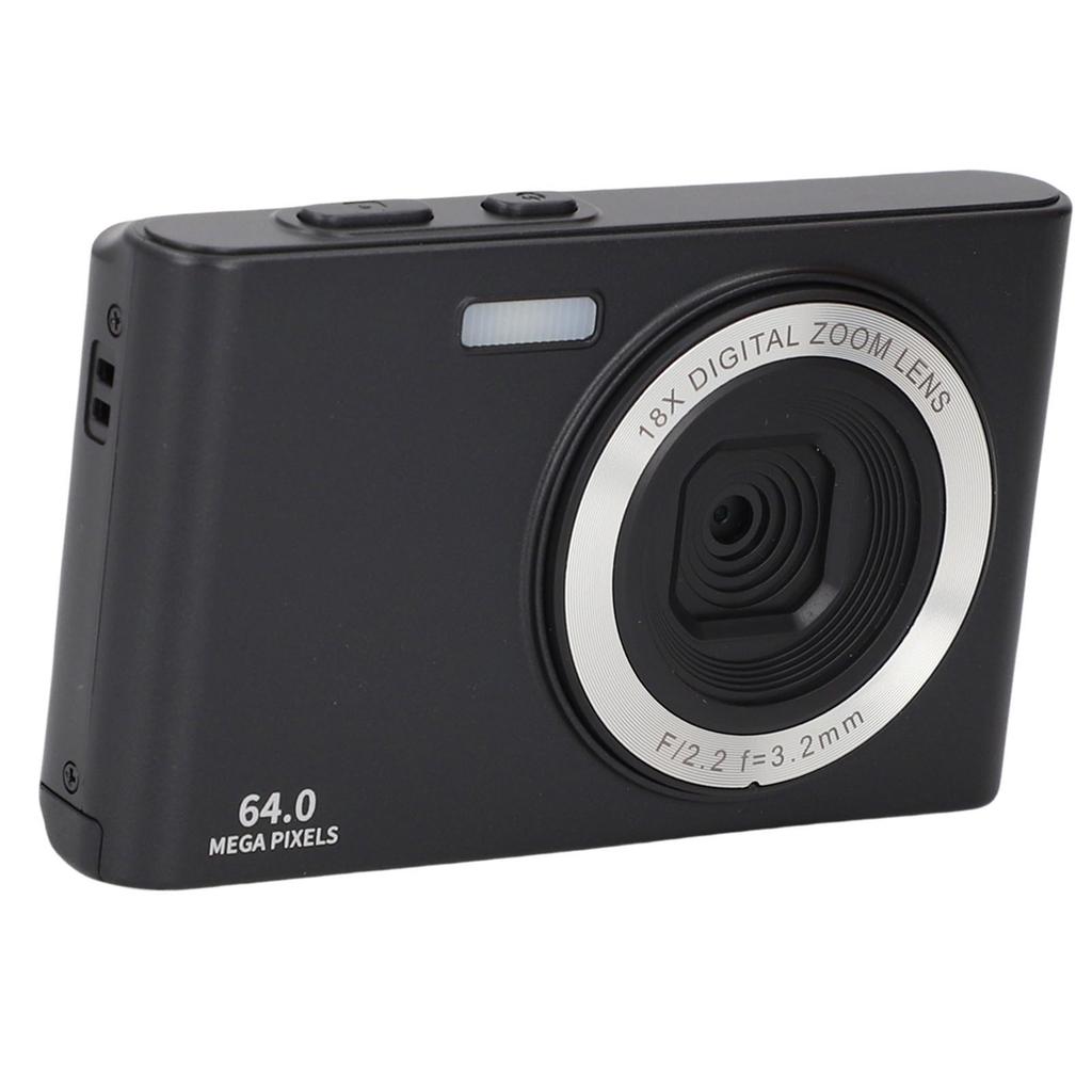 Retro Camera 4K Video 64MP Photo 18X Digital Zoom Student Camera for Travel Photography