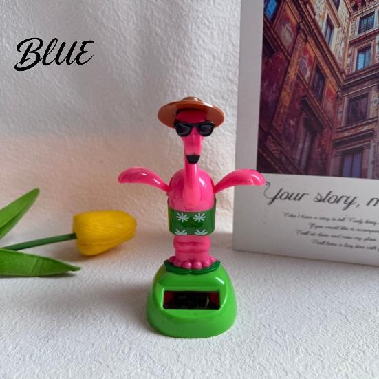 Accessoire de voiture personnalisé Décoration Grue Solaire à Secouer Animal Mignon Jouet à Suspendre sur le Tableau de Bord