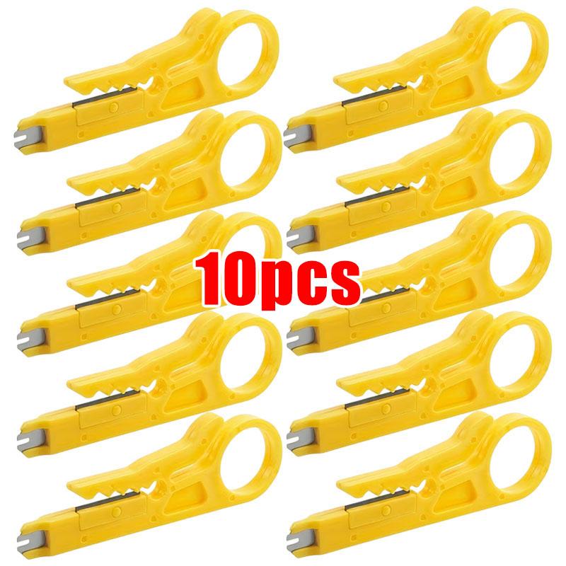 Wire Stripper Knife Crimper Pliers Crimping Tool Cable Stripping Wire Cutter Multi Tools Cut Line Multifunctional Hand Tools