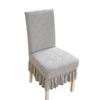 Husa Anti-Zgârieturi de Pisică pentru Scaun, Universală pentru Toate Sezoanele, Pernă pentru Șezut Scaun de Masă, Husa Completă Curbată Universală Elastică pentru Masă și Scaun, Husa pentru Scaun de Hotel