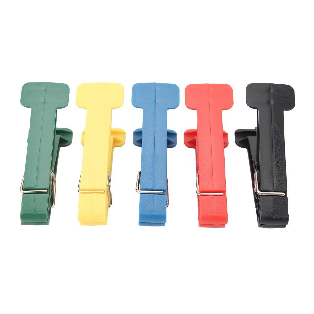 5Pcs ABS Finger Exerciser Graded Grip Strength Trainer New Pinch Exerciser Hand Strength Training