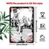 Tin Sign Vintage Style   Metal Poster Bad Boy Graffiti Street Art Design PreDrilled Waterproof Weather Resistant Retro Wall