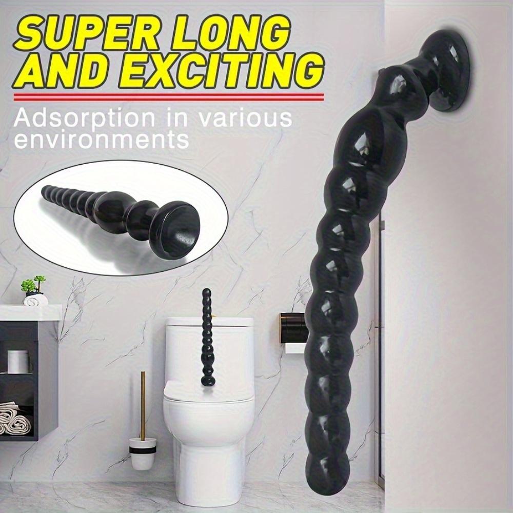 Long Anal Bead Plug Anal Stimulator with Suction Cup Prostate Massager Female Vaginal Stimulation Dildo Erotic Adult Products