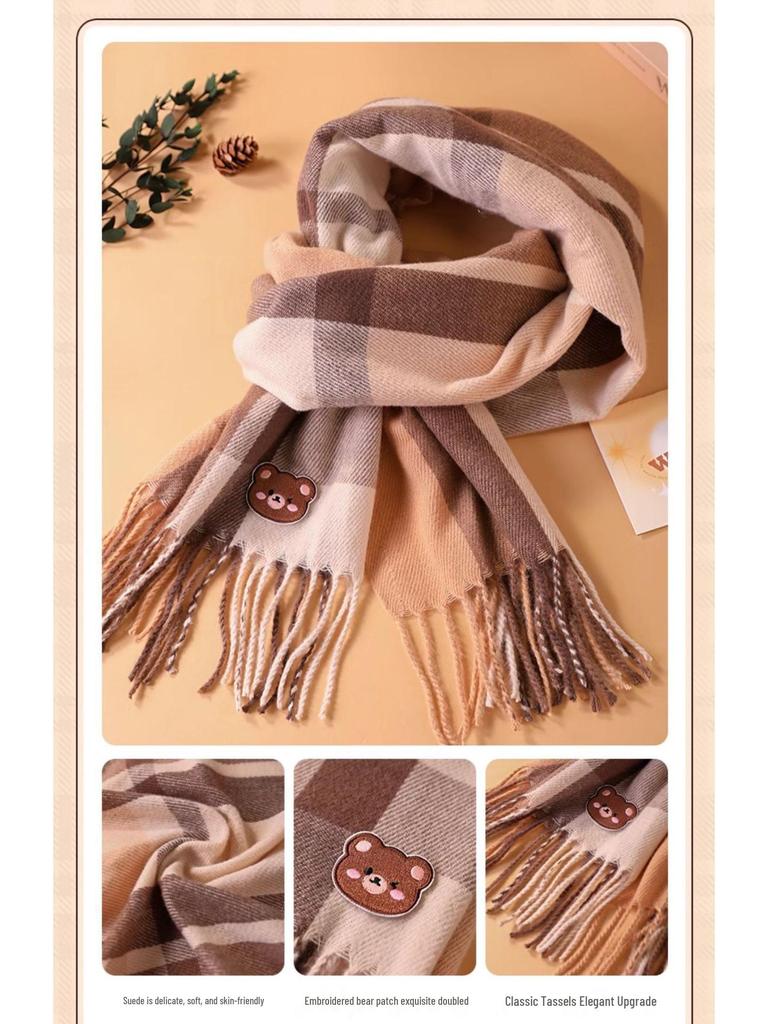 2025 High-End Birthday Scarf Gift Box for Girls, Best Friends, or Wife