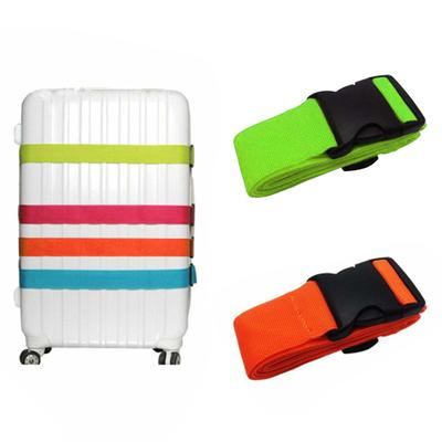 Luggage Strap Suitcase Luggage Belt Travel Bag Buckle Strap Adjustable Baggage Strap with Quick Releases Plastic Buckle