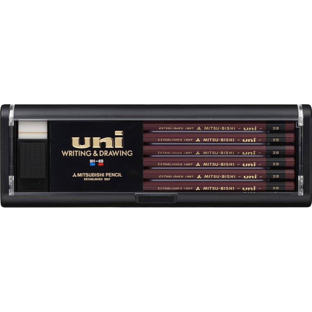 uni Mitsubishi pencil uni 2B 1 dozen U2B