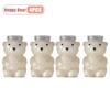 500ml Portable Cartoon Bear Transparent Bottles Cute Reusable Drink Containers for Bubble Tea Juice Milkshake Party Supplies