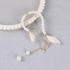 Korean Rhinestone Bow Hair Claws Ponytail Buckle Retro Bun Hair Clip Hairpin Women Barrettes Ponytail Holder Hair Accessories