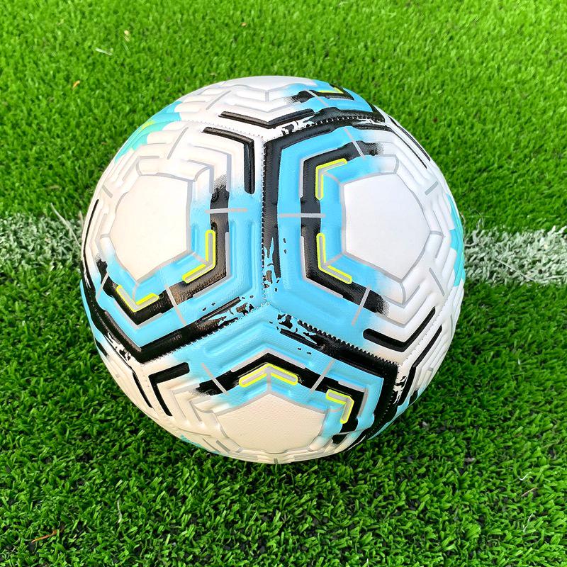 Size 5 Champion League Premier Football: Durable Training/Match Ball for Middle School Students.