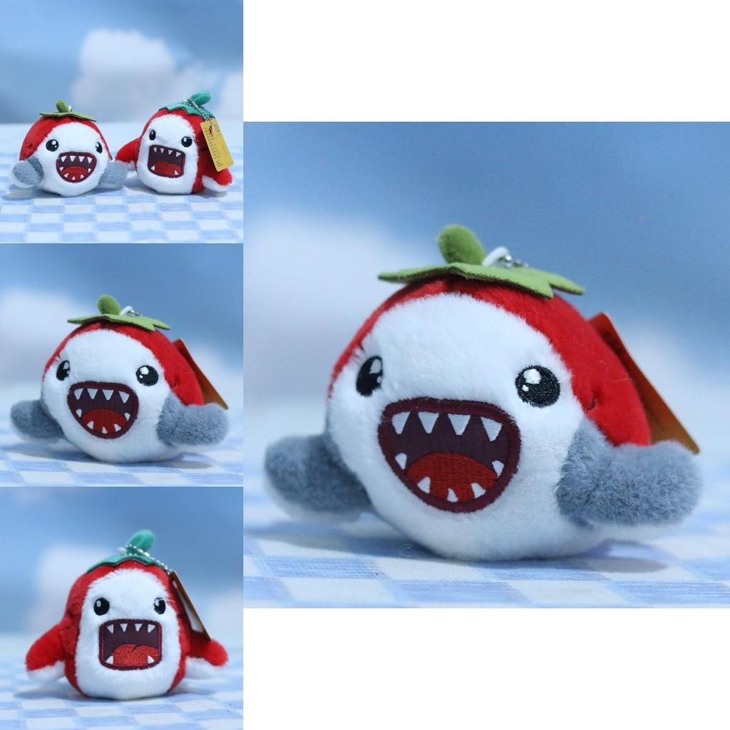 Adorable Plush Shark Keychain Soft Toy Ocean Animal Doll Cute Bag Charm 12cm