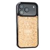 Bewood Wooden Case for iPhone 17 Pro Aztec Calendar Aniegre