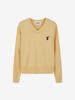 LUVM Basic V-Neck Pullover_Yellow