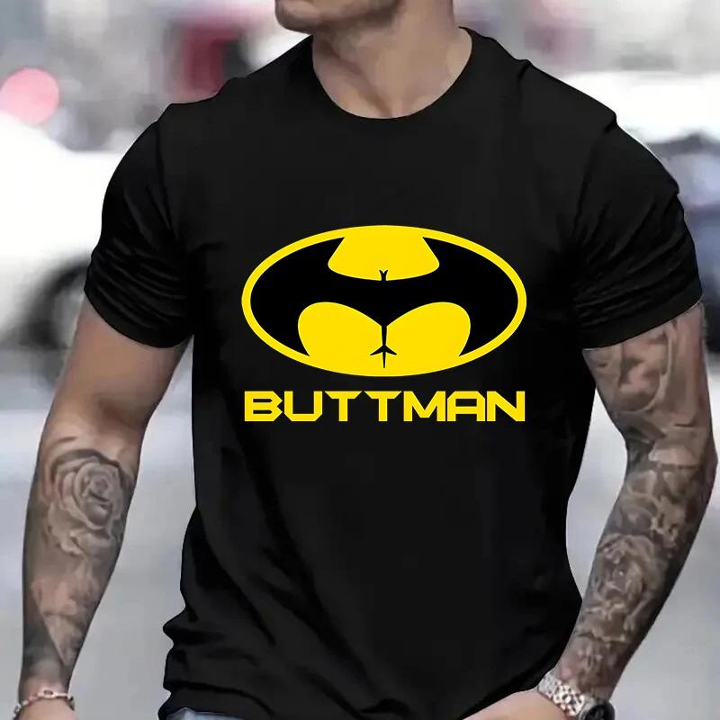 T-shirt for Men Clothing Short Sleeve Vintage TShirt for Men Funny Print Shirts Tops Oversize Tee Shirt Men's Street Clothes