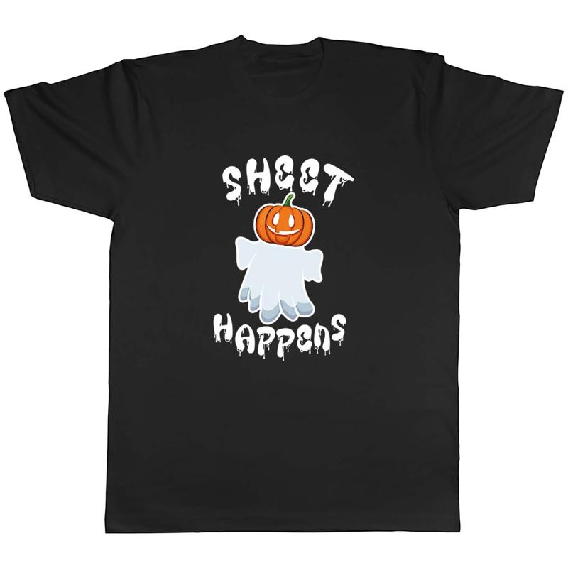 Feuille arrive fant?me Halloween hommes unisexe T-Shirt T-Shirt cadeau S