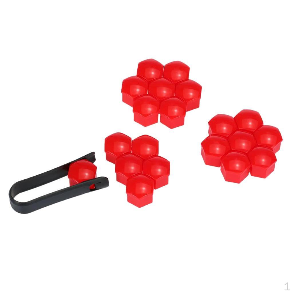 2 Car Wheel Nut Cover Easy To Install Rims Exterior