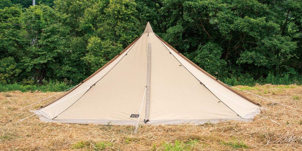 ogawa Outdoor Camping Tent One Pole Tasso Sand Beige 2727 [For 1-2 People] T/C
