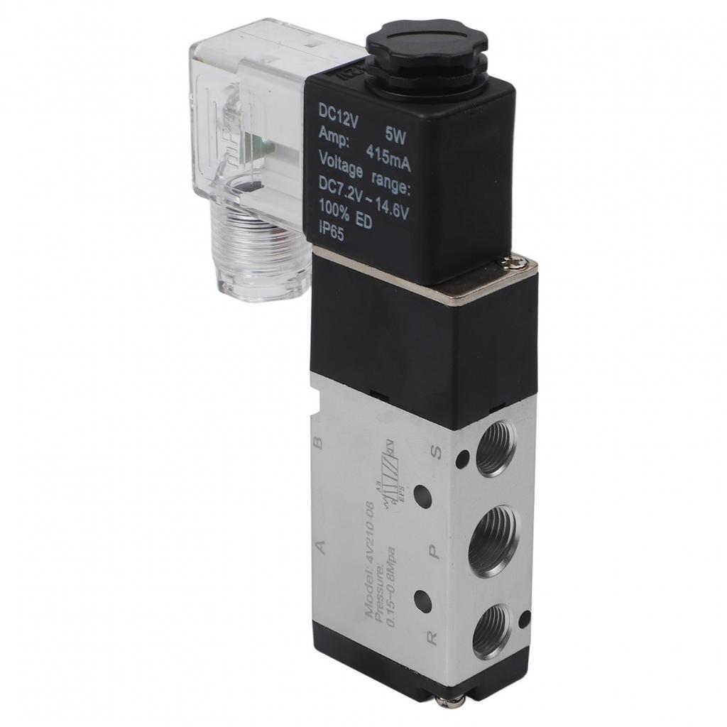 DC 12V Valve Pneumatic Valve Solenoid Valve Effective Cross-Sectional Area 16mm²