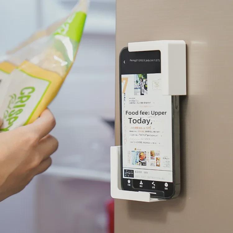 Magnetic Phone and Tablet Holder: Wall Mount and Charging Bracket