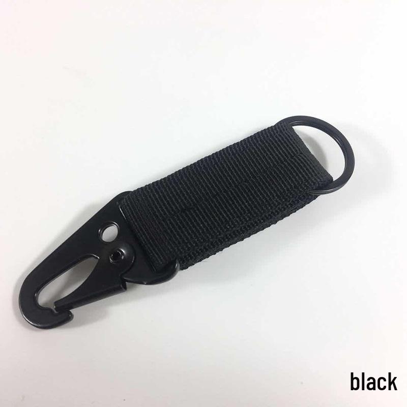 Multi-functional Eagle Beak Nylon Webbing Carabiner Belt Keychain