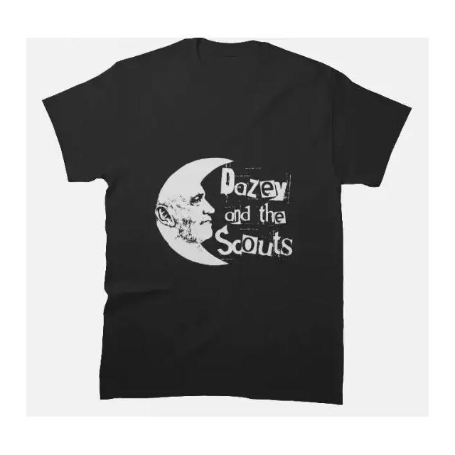 Camiseta Con Cara De Luna De Dazey And The Scouts M