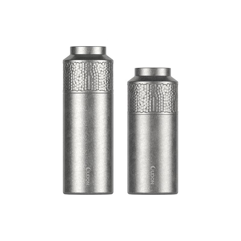 OUDON Titanium Blue Insulated Tea Mug 300ml