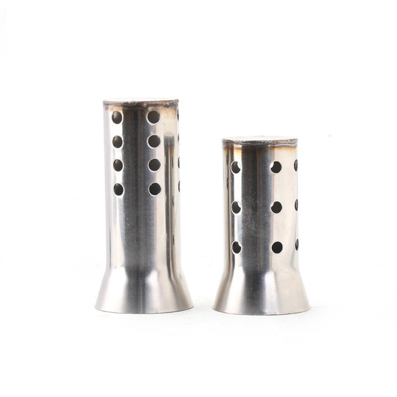 Motorcycle Parts Exhaust Pipe Muffler Compatible with HONDA 51mm Honeycomb Low Tone Noise Reduction Plug for Large Displacement