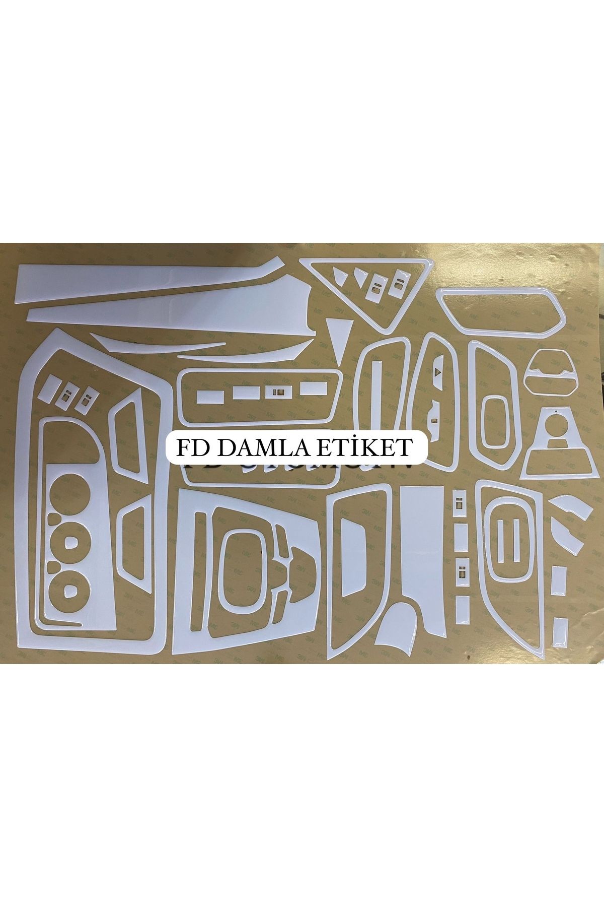 

Ford Transit 2013 - 2019 Maun Kaplama Full Set Beyaz Renk Özel Dizayn