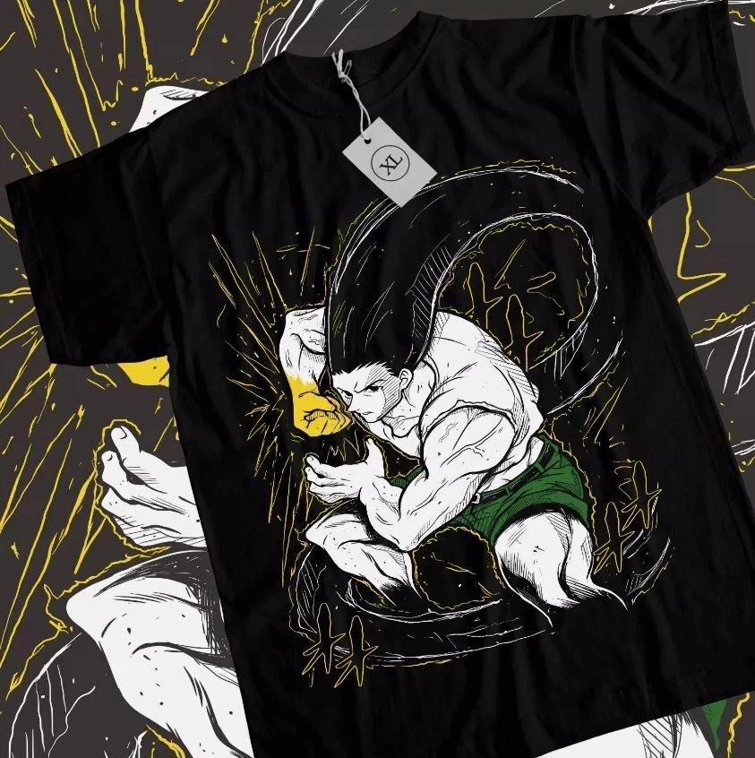 Anime Hisoka Killua Hunter X Hunter Black TShirt S