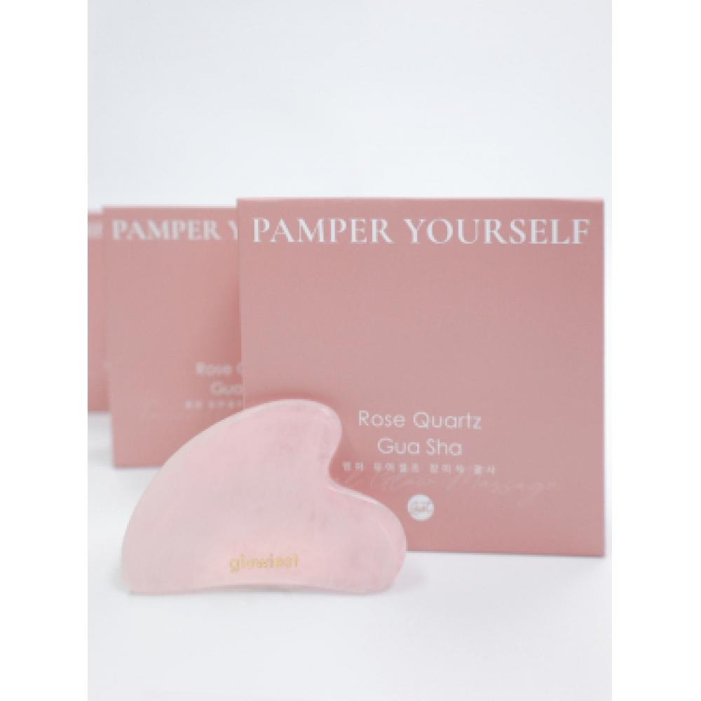Glowiest Rose Quartz Face Gua Sha NONE