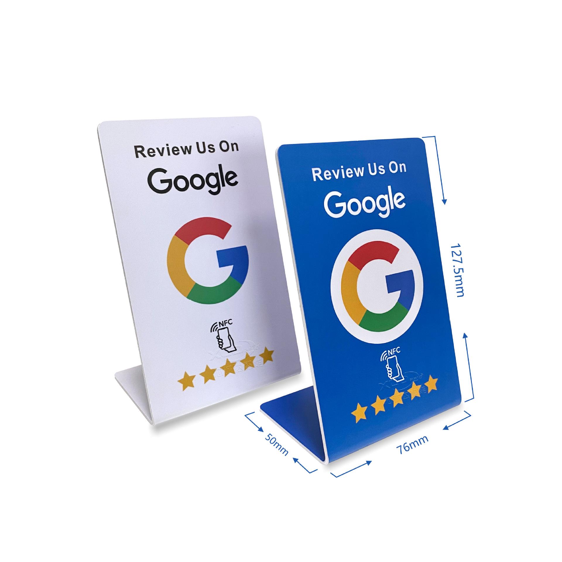 

Merchant Restaurant NFC Folding Card Holder & Review Stand