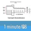 304 Stainless Steel Hex Male Thread Pagoda Fitting for Water/Air Hose