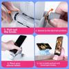 Adjustable Angle Mobile Phone Stand Gear Rotating Live Streaming Stand Hands Free Holder  Vlog