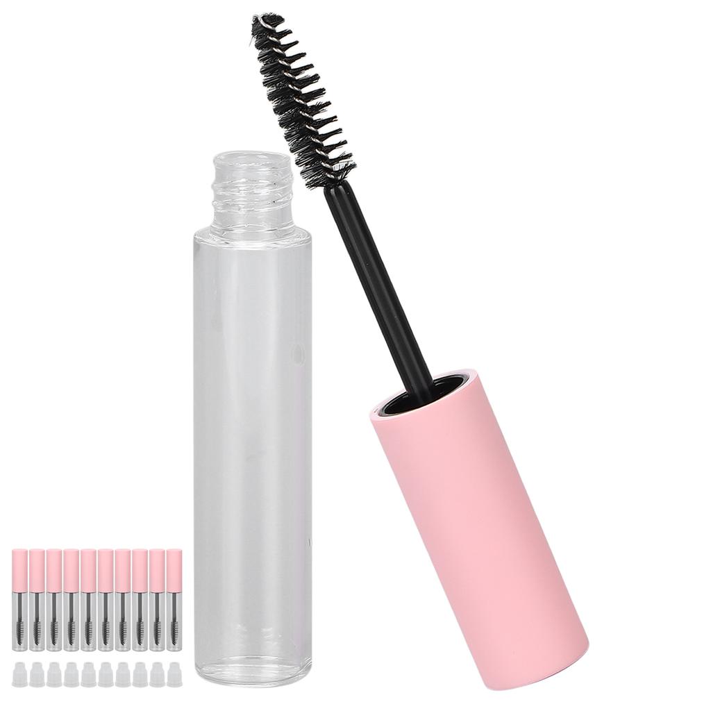 10pcs 10ml Empty Mascara Tube Reusable Portable Mascara Bottle for Eyelash Growth Oil