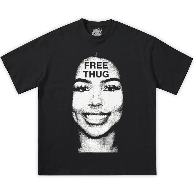 Mariah Thug Graphic Boxy Unisex T-Shirt S