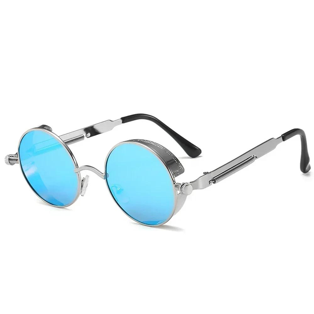 Clip On Sunglasses Men Steampunk Vintage Retro UV400 Lentes Fashion Glasses Women Unisex Brand Design