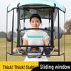 Electric Vehicle Retractable Awning & Rain Shelter for Motorcycles and Tricycles
