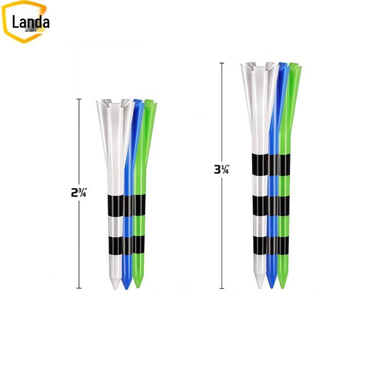 Landa Golf Five-Claw Plastic Golf Tees