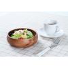 Fuji Boeki Bowl, 10cm Wide x 10cm Deep x 3.5cm High, Brown, Natural Acacia Wood, Lightweight, 23880