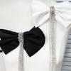 Detachable Wedding Bridal Accessories Versatiles Bowknot  Pattern Adornment for Everyday Outfits and Special Event