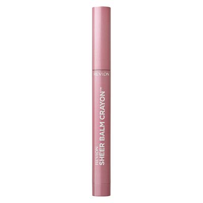Revlon Sheer Balm Crayon 006 Nude Pink Růžová barva na rty Konturovací tužka na rty Balzám na rty (Béžový barevný obrázek) 1,1 g