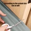 Adjustable Door Bottom Seal Strip Weatherstrip Under Door Draft Stopper Anti-Cold One Side Gap Blocker Foam Weather Strip